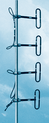 300-360 MHz Dipole antennas D1 ALT, D2 ALT, D4 ALT, D8 ALT