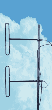 136-174 MHz Dipole antennas D2 VHF I, D4 VHF I