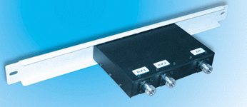 140-174, 300-360, 400-490 MHz  2-way receiver power splitters PRP-2V, PRP-2A, PRP-2U