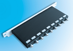 140-174, 300-360, 400-490 MHz 8-way receiver power splitters PRP-8V, PRP-8A, PRP-8U